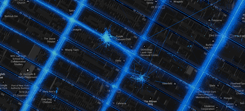 Illustration for article titled An Insanely Detailed Map of Where People Bike and Run Around the World